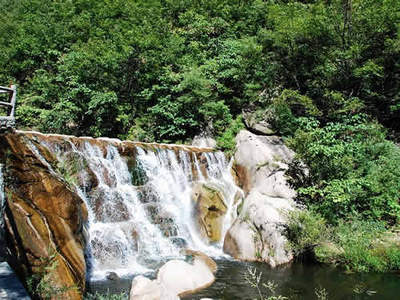 河南省鲁山县画眉谷生态旅游区 河南省鲁山县地图