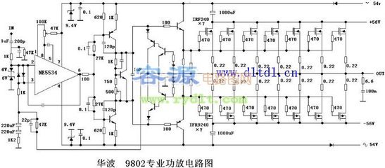 专业功放的主要参数和部分电路有哪些 专业功放电路图高清版