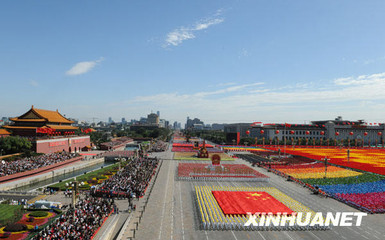 2009年60周年国庆大阅兵解说词 国庆70周年大阅兵高清