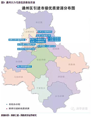 北京五中、景山学校通州分校年内开工建设 景山学校通州校区