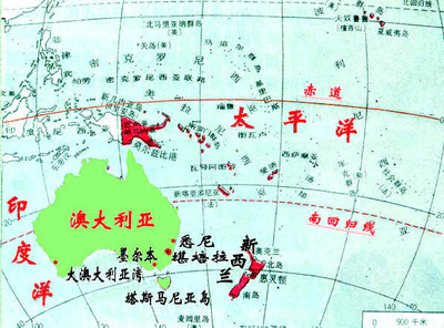 澳大利亚地理概况 澳洲地理位置