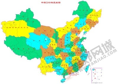 最新中国行政区划调整方案，四川一分为三,省级行政区共50个 - 城 中国省级行政区地图