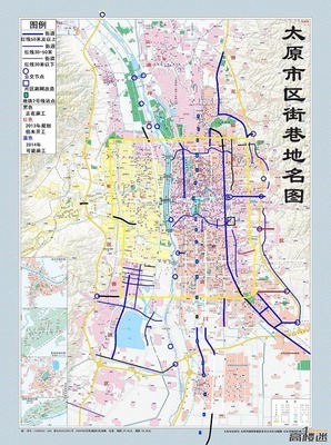 2014年太原城建项目（道路部分）明细 太原城建