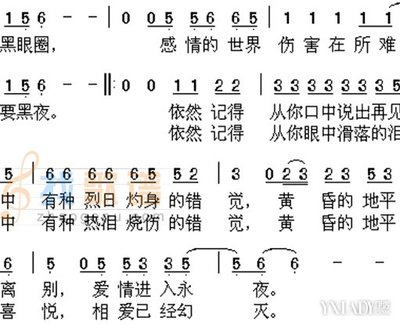 周传雄（小刚）歌中的经典歌词集 周传雄黄昏歌词