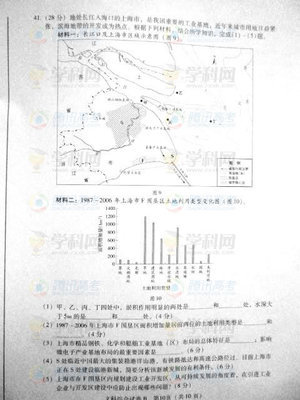 2012年高考文综（广东卷）? 广东高考文综