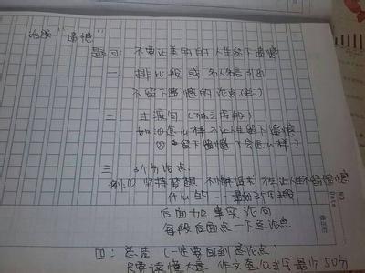 作文提纲怎么写 作文提纲怎么写 示例