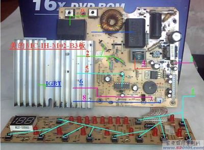 电磁炉维修其实很简单（图示） 怎样维修电磁炉