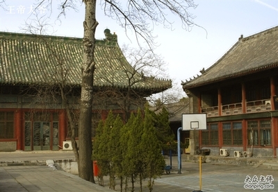 北京王府之孚王府 北京孚王府建筑平面图