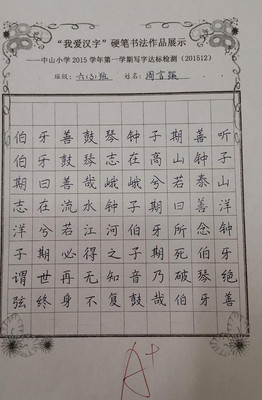 小学生写好字的意义 小学生手写字体