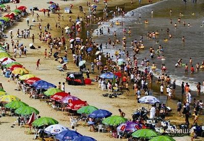 浙江象山松兰山南沙滩 象山松兰山海滨浴场