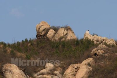 中国奇石分布图 北京山峰