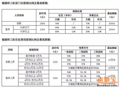 长春医保（医疗保险报销比例）使用指南/手册 长春市医保报销范围