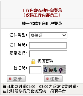 银行招聘：2016中国工商银行校园招聘报名入口