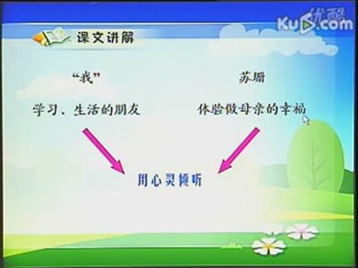 [转载]《唯一的听众》《用心灵去倾听》教学实录 用心灵去倾听教学实录