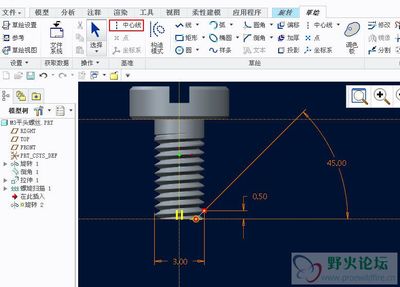 螺纹画法图解 螺纹m36x1.5画法