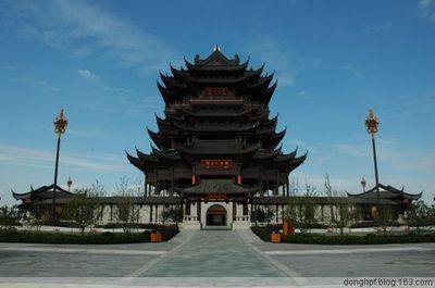 阳澄湖上重元寺 苏州阳澄湖重元寺