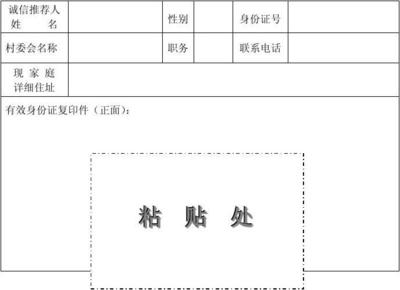 商业信用与个人诚信 诚信推荐人信用承诺书