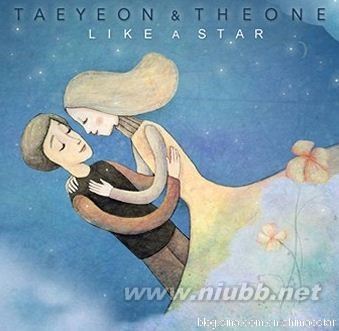 泰妍&theone《像星星一样》中韩对照歌词（별처Ǘ 边伯贤金泰妍