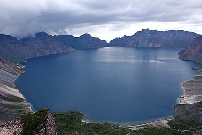 大美长白山　唯美醉天池 长白山天池南坡