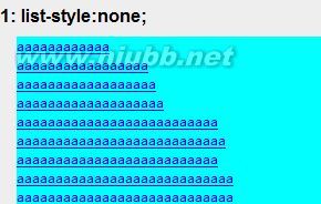 list-style:noneoutsidenone;的作用