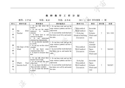 【新闽教版】小学信息技术六年级下册教学计划 六年级上音乐教学计划