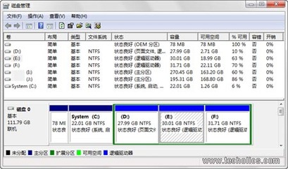 【Windows7的管理工具可调整硬盘分区大小——系统自带的】 win10系统c盘分区调整