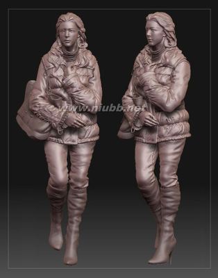 [转载]ZBrush美女制作 zbrush制作头发