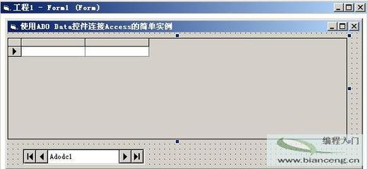 vs2010ADODataDataGrid控件添加 vb使用ado datagrid