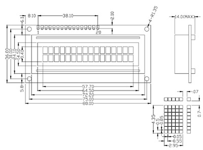 LCD1602第二行动态显示 lcd1602引脚图