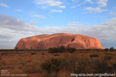 惊天巨石：艾尔斯岩AyersRock