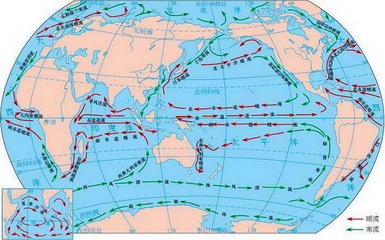 世界洋流 世界洋流分布图