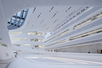 Library and Learning Center | Zaha Hadid 维也纳大学图书馆和学 zaha hadid