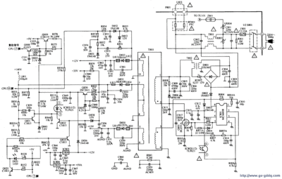 TCL王牌彩电维修 tcl彩电电路图