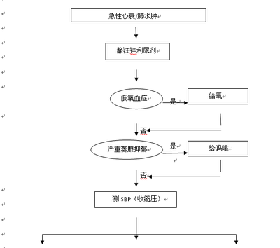 急性左心衰 诊疗 急性左心衰