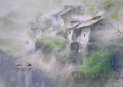 春水碧于天，画船听雨眠 描写春水的段落