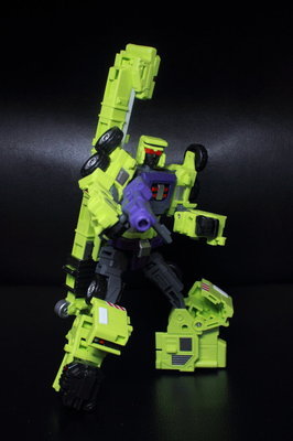 MT（MakeToys）大力神绿色版测评（二）机器人形态 maketoys