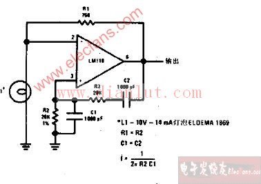 文氏桥正弦波振荡器电路图 文氏电桥正弦波振荡器