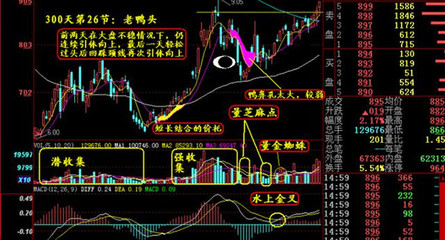 实战解析之千金难买老鸭头战法 macd验证老鸭头战法