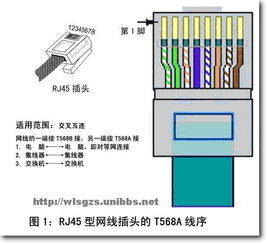 网线的接法(水晶头介绍及安装图解） 六网线水晶头接法图解