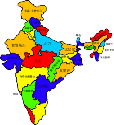 世界各国一级行政区划地图 各国行政区划