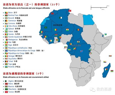 讲法语的26个非洲国家 非洲讲法语的国家