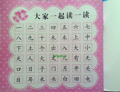 常用汉字表（含拼音） 最常用汉字表