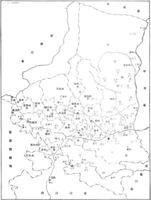 历史广场：元朝行政区划