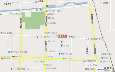 4山东省济宁市兖州市 山东省兖州市地图