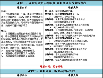 企业培训经理应具备的e-learning运用发展知识 项目经理应具备的能力