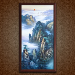 精品山水画泰山日出图欣赏 石涛精品山水画欣赏