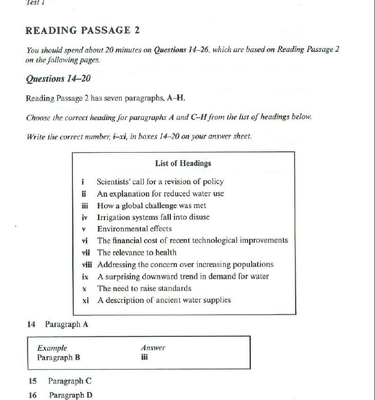 【阅读】剑桥雅思4阅读同义词表达方式Test3-4 剑桥雅思10 test4解析