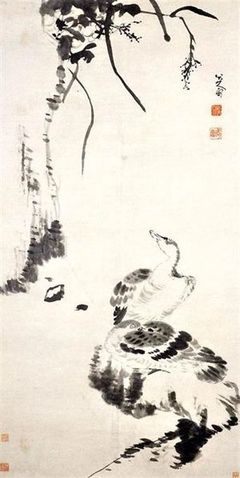 清初四画僧之一：八大山人中国画作品集萃（高清图集）