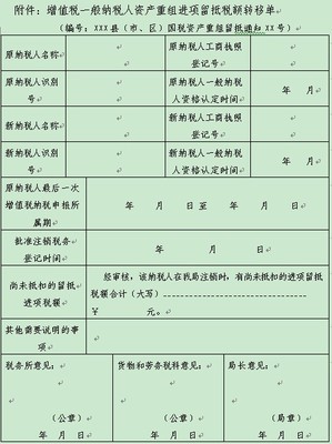 国家税务总局公告2012年第55号 国家税务总局关于纳税人资产重组增 一般纳税人税务登记证