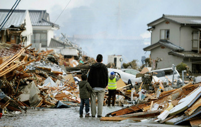 日本2011年3月11日大地震场景高清图 2011日本大地震